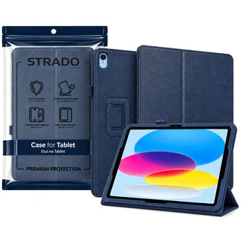 Etui obrotowe do Apple iPad 10.9 2022 gen 10 iPad 11 A16 2025 gen 11 - granatowe