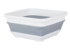 Universal silicone foldable container bowl