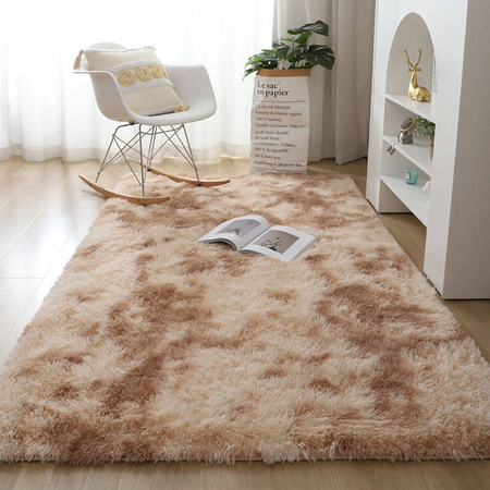 Ombre Shaggy Strado Carpet 200x250 OmbreCamel (Beige)