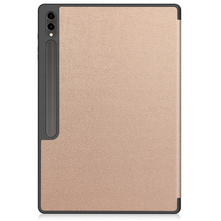 Puzdro Smart na Galaxy Tab S9 Ultra / S10 Ultra 14.6 X910 X916 X926, ružové zlato - ochranné so stojanom