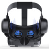 Okulary gogle 3D VR Shinecon 10 do telefonu wbudowane słuchawki