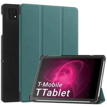 Puzdro Smart Case na T-Mobile T Tablet 5G 10.36, zelené - ochranné so stojanom, prístup k portom a tlačidlám