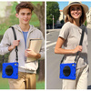 Puzdro Shockproof s držiakom na Apple iPad 10.9 2022 / 11 A16 2025 / Apple iPad 10.9 / Apple iPad 11, modré - ochranné