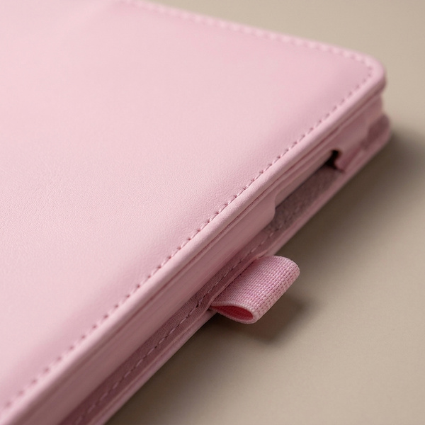 Etui do Lenovo Tab 10.1 2025 TB311FU TB311XU ZAEH0040PL z klapką - różowe