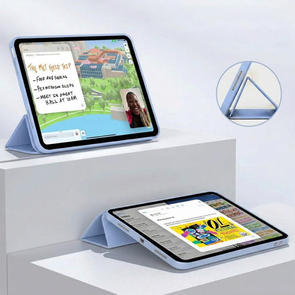 Etui Smart Pencil do iPad Air 13 M4 2026 Gen. 8/ Air 13 M3 2025 Gen. 7/ Air 13 M2 2024 Gen. 6 - ochronne, niebieskie