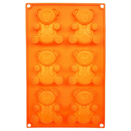 ORION Silicone mold for cookies BABY BEARS / BEAR