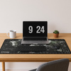 Veľká podložka pod myš laptop Herná podložka na stôl 90x40 XXL, čierny