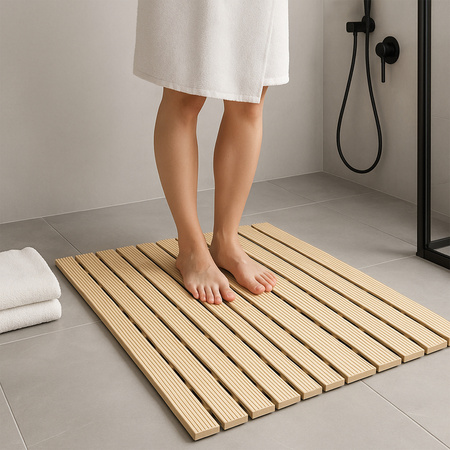 STRADO bathroom non-slip mat for shower wading pool sauna 43x61cm