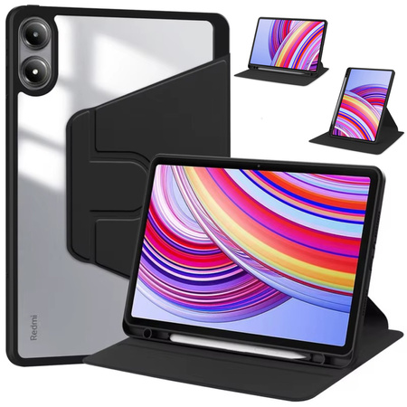 Etui Obrotowe CRYSTAL PENCIL do Xiaomi Redmi Pad 2 Pro 12.1 2025