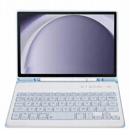 Bluetooth Keyboard Case for Samsung Galaxy Tab A9 8.7 CFX110 (Blue)