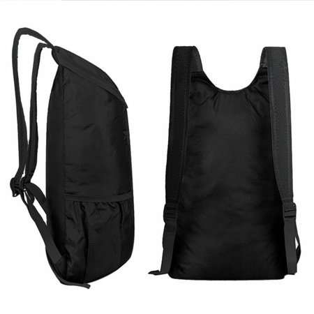 Uniwersalny PLECAK wodoodporny szkolny podróżny turystyczny sportowy torba, czarny