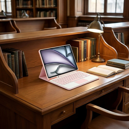 Etui i KLAWIATURA touchpad do iPad Air 11 M3 2025, Air 11 M2 2024 GEN 7, 6