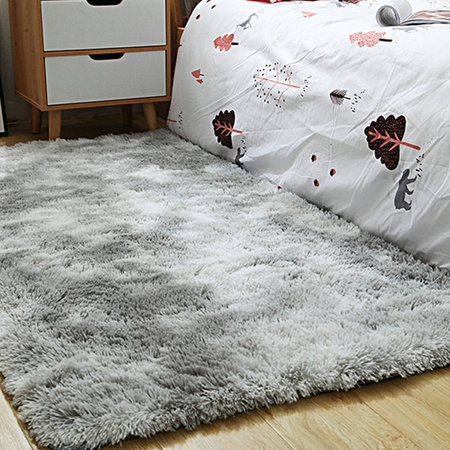 Ombre Shaggy Strado 130x190 OmbreSilver Carpet (Light Gray)