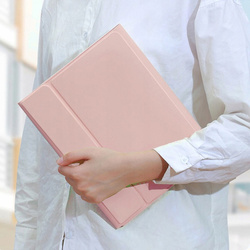 Bluetooth Keyboard Case for Lenovo Tab P12 TB-370 (Pink)