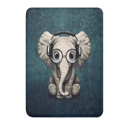 Kindle Paperwhite 6/ Colorsoft/ Signature Edition- Elephant graphic case