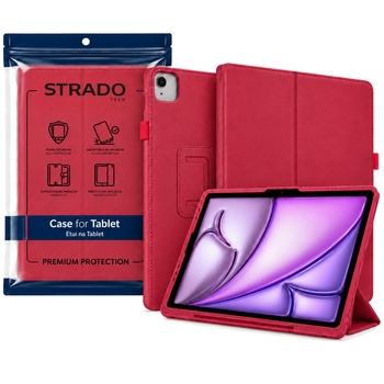 Etui z klapką do Apple iPad Air 11 M4 M3 M2 2026/ 25/ 24 gen. 8/ 7/ 6 - różowe
