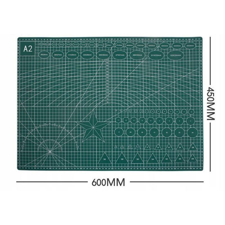 Self-healing modeling mat double-sided cutting 60x45 A2 self-healing