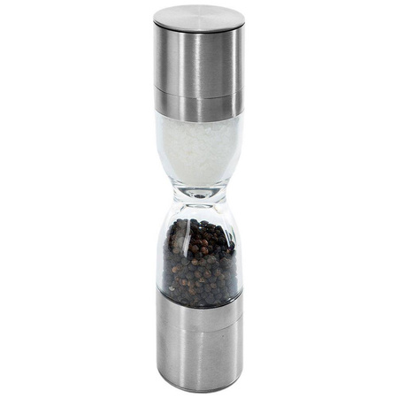 ORION Grinder for salt pepper hand double HOURGLASS