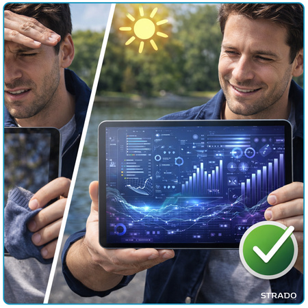 Szkło hartowane matowe GALAXY TAB A11+ PLUS 10.9" 2025 / A9+ Plus 11 2023