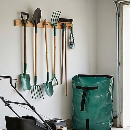 Worek kosz ogrodowy z uchwytami mocny na odpady liście trawę gałęzie 175L