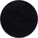 Alpaca Strado 300x300 round carpet - AlpaBlack