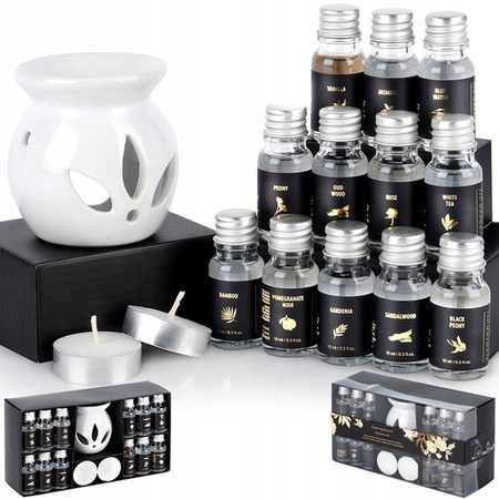 Fragrance fireplace with oils ceramic 15 el.