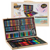 Painting set wooden case 180 el.