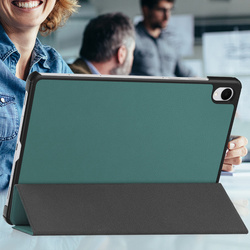 Puzdro Smart na Samsung Galaxy Tab S11 11 SM SMX736 s klapkou, zelené - ochranné so stojanom