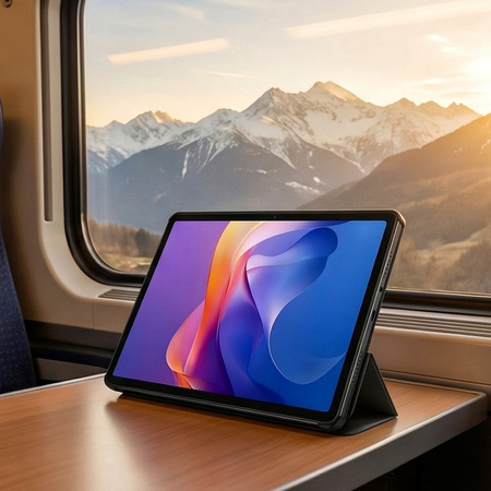 Etui SMART do Xiaomi Redmi Pad 2 11 11" 2025 pokrowiec z klapką budzenie, czarne