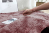 Dywan okrągły Shaggy Ombre 200x200 cm, fioletowy - pluszowy do salonu