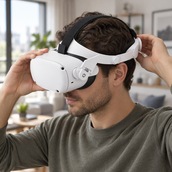 Nastaviteľná páska remienok na okuliarov Oculus Quest 1 / 2 Gomrvr - na smartfón