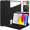 Etui 360 z klawiaturą do Apple iPad 10.9 2022 Gen. 10 / 11 2025 A16 Gen. 11 / Apple iPad 11 2025 / Apple iPad 10 2024, czarne - ochronne