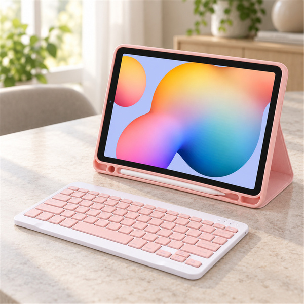 Etui z klawiaturą do Galaxy Tab S6 Lite z uchwytem na rysik