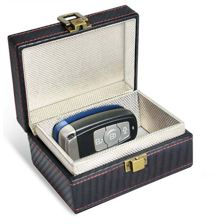 RFID radio signal blocking key box - faraday cage