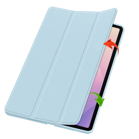 Etui Smart Pencil do Samsung Galaxy Tab S11 Ultra 14.6 SM, niebieskie - ochronne z podstawką