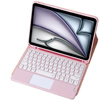 Bluetooth touchpad keyboard case for iPad Air 13 Gen6 (Pink)