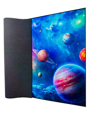 3D gaming carpet Strado Galaxy 140x200 cm with space gamer pattern