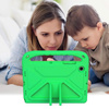 Etui FunColor z uchwytem do Samsung Galaxy Tab A9 8.7 X110 / X115, zielone - ochronne