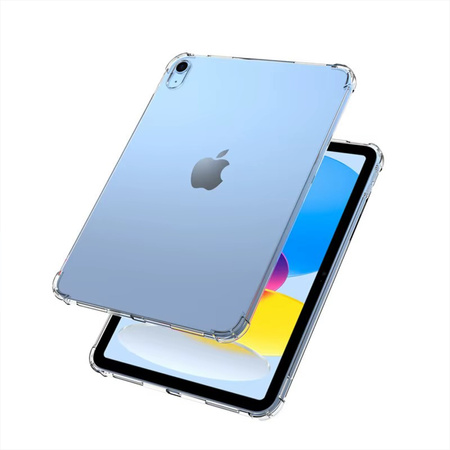 Etui SILIKONOWE do Apple iPad Air 11 M3 2025 Gen 7 / Air 11 M2 2024 Gen 6, przezroczyste