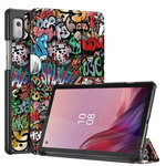 Etui Graficzne z klapką Smart do Lenovo Tab M9 2023 / Tab M9 2023 TB310 - ochronne z podstawką
