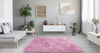 Shaggy Strado 130x190 PinkPanther Carpet (Pink)