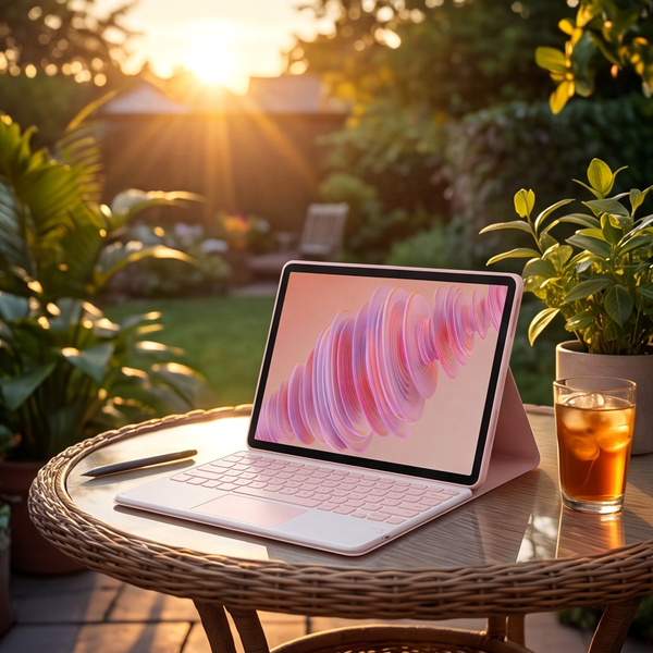 Puzdro s klávesnicou na Lenovo Tab Plus 11.5 - ochranné so stojanom, prístup k portom a tlačidlám