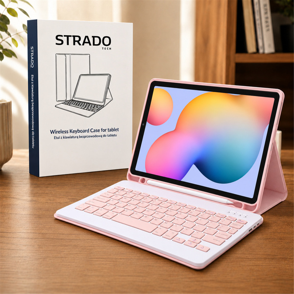 Keyboard case for Samsung Galaxy Tab S6 Lite - CFS6L (Pink)