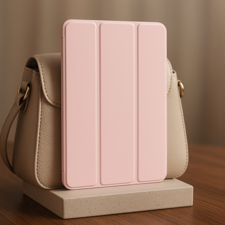 Etui Smart z uchwytem rysik do Samsung Galaxy Tab S9 / S9 S10, różowe - ochronne z podstawką