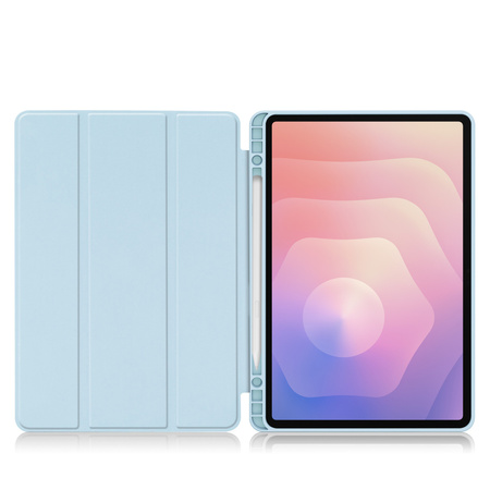Etui Smart Pencil do Samsung Galaxy Tab S11 11 SM SMX736 z klapką, niebieskie - ochronne