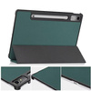 Puzdro Smart Case na Lenovo Tab P12 12.7 TB370 2023 / Tab P12 TB370, zelené - ochranné so stojanom
