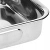 Rectangular steel roasting pan 3 pcs.