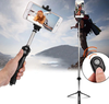 KIJEK Bluetooth 2w1 SELFIE STICK STATYW UCHWYT MONOPOD regulacja
