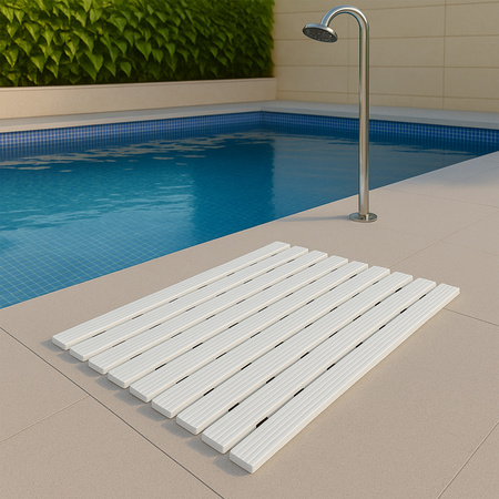 STRADO bathroom non-slip mat for shower wading pool sauna 43x61cm