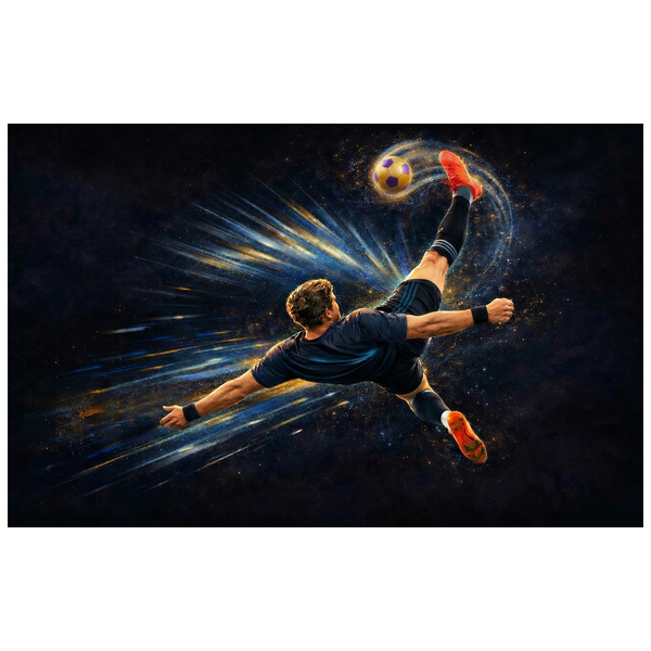 Dywan gamingowy 140x200 dla gracza mata pod fotel antypoślizgowy FootBall